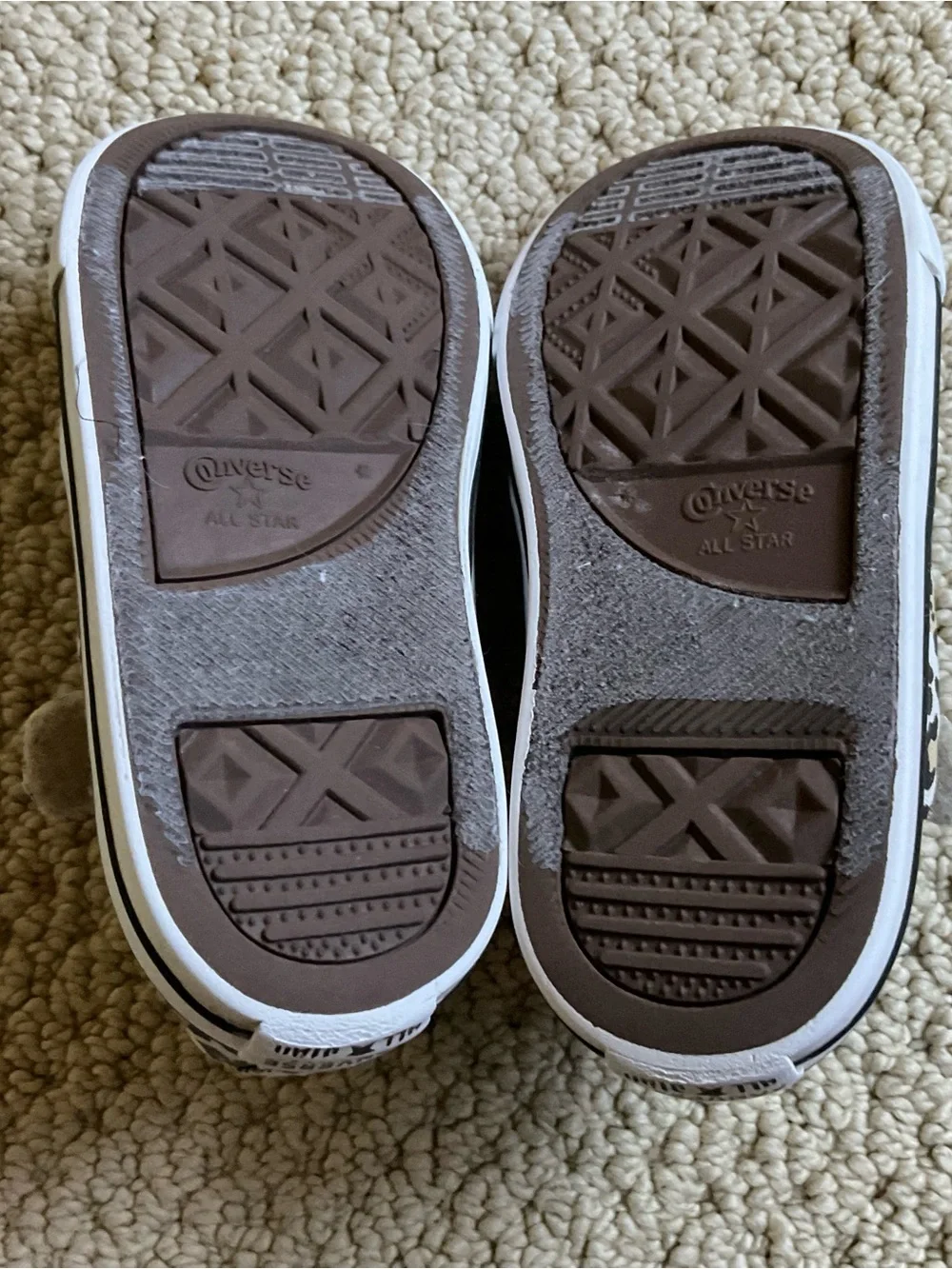 Converse Kid’s Leopard Print Canvas Sneakers - Size 8